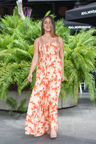 lobster design sleeveless maxidress - Bonitafashionrd Maxi dress