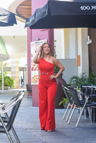 My Red jumpsuit is fabulous - Bonitafashionrd Jumpsuit