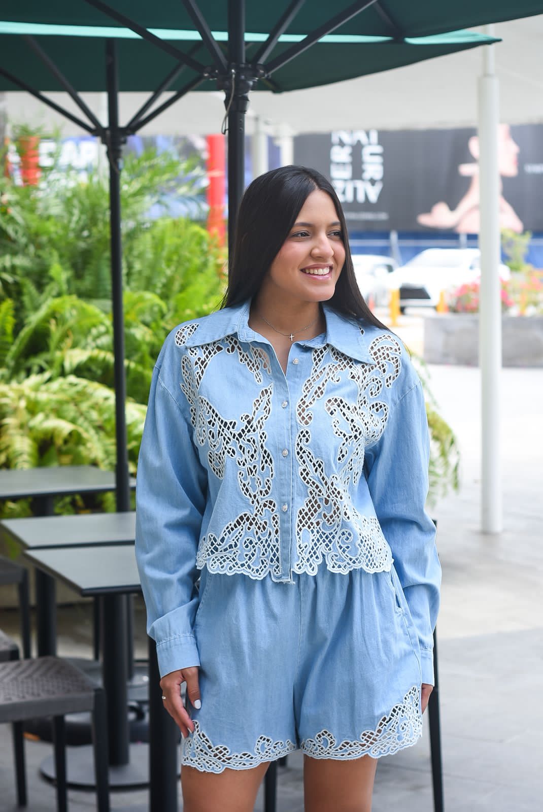 Very Nice Set Shorts Lace - Bonitafashionrd