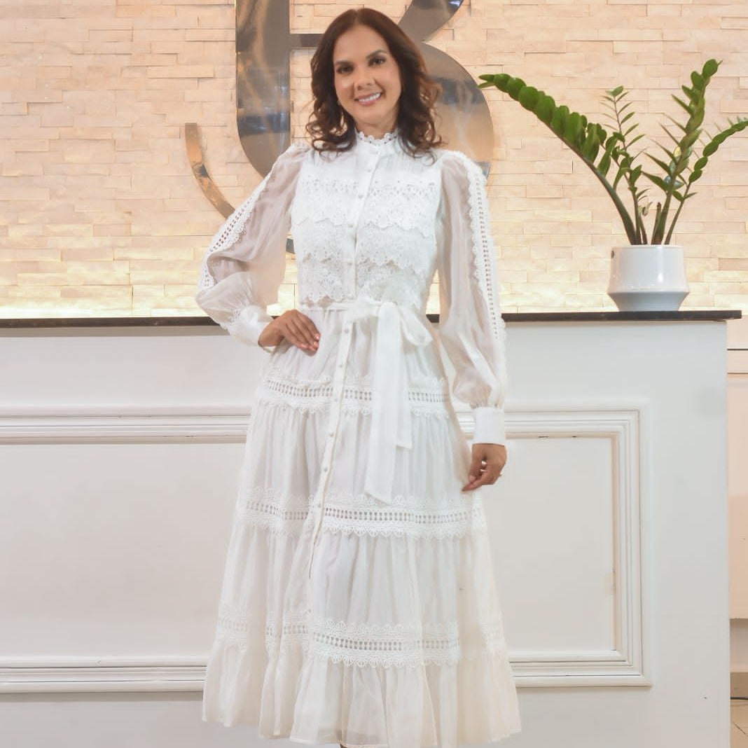 Oh My Pretty Lace Dress - Bonitafashionrd