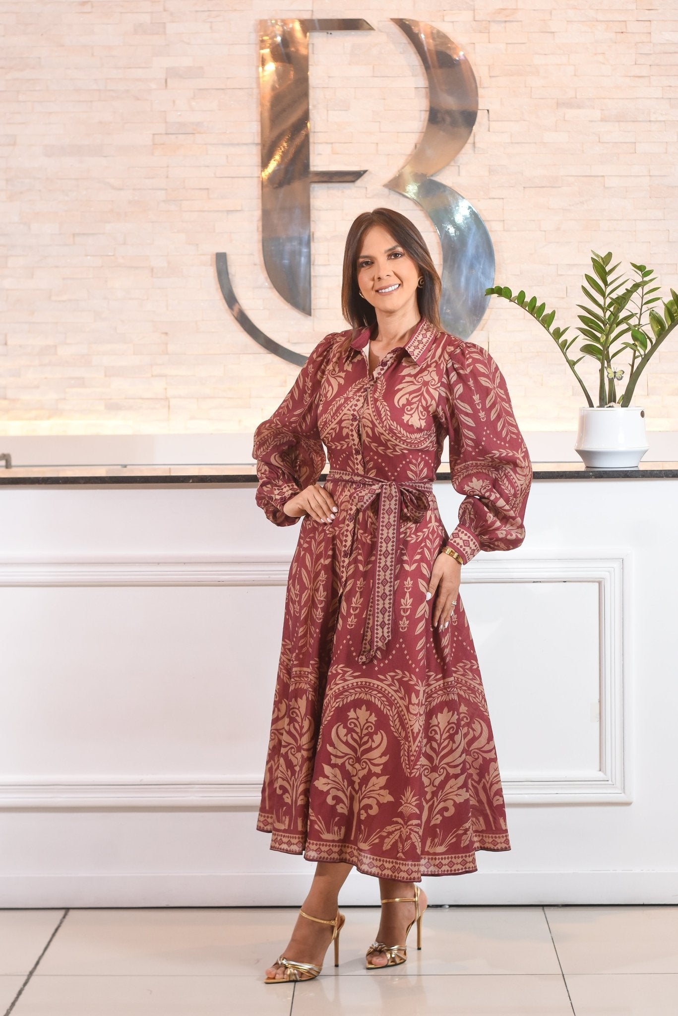 Beautiful Palms Dress - Bonitafashionrd