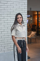 Totally Cute Pants Set Stripes - Bonitafashionrd