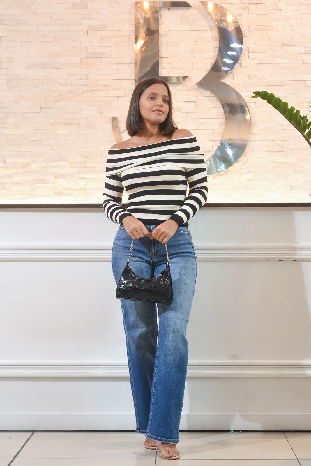 Oh My Pretty Stripes Sweater - Bonitafashionrd
