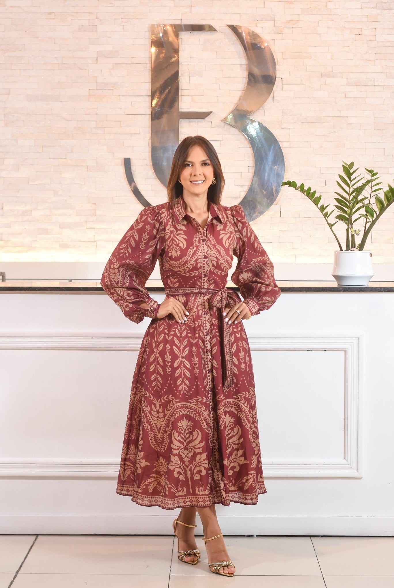 Beautiful Palms Dress - Bonitafashionrd