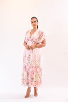 Special Floral Dress Pink - Bonitafashionrd
