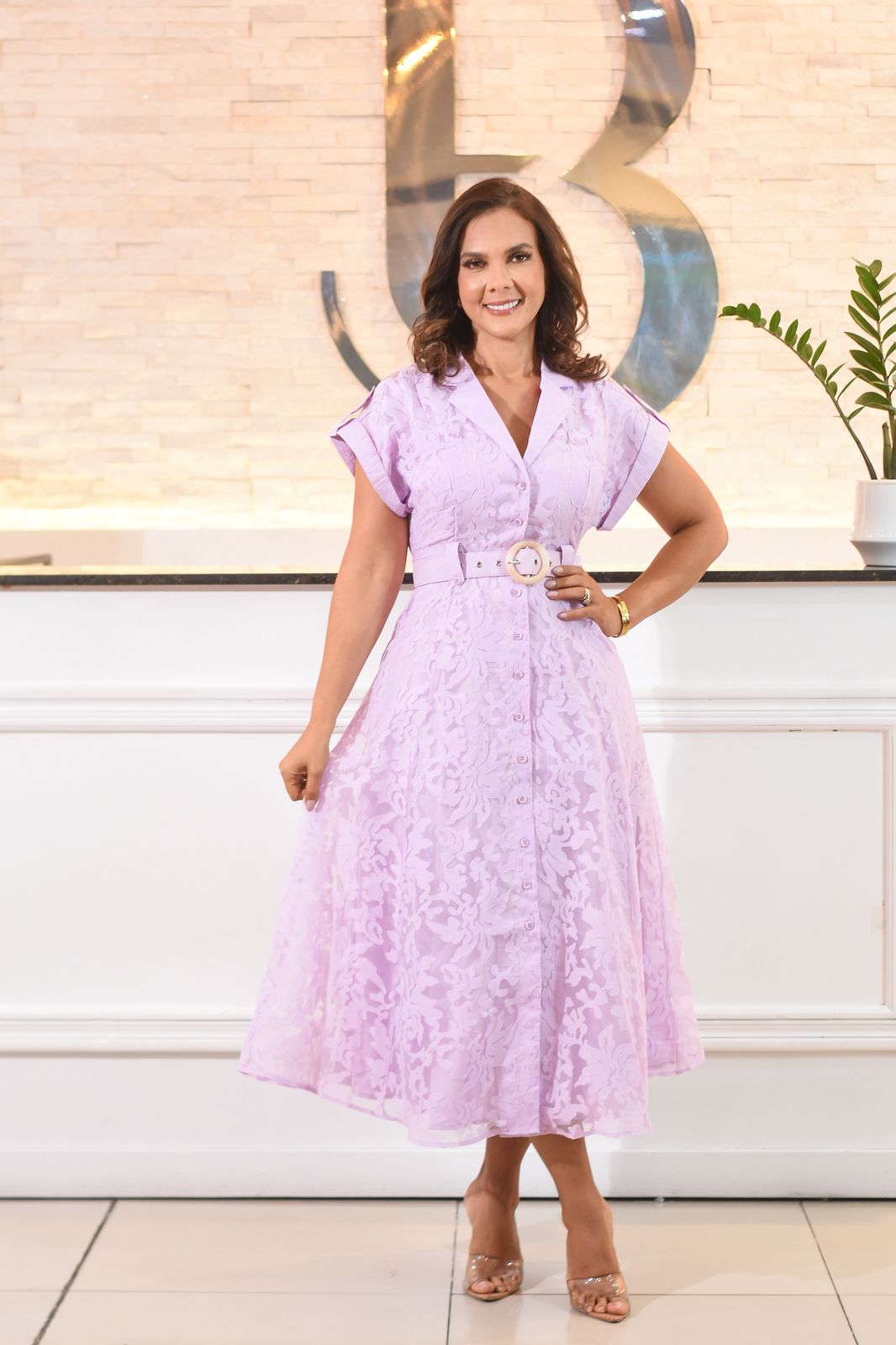Your Nice Dress Flawers Purple - Bonitafashionrd