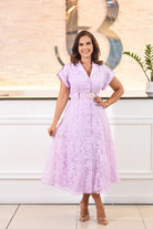 Your Nice Dress Flawers Purple - Bonitafashionrd