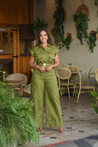 Totally Cute Cargo Jumpsuit - Bonitafashionrd