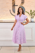 Your Nice Dress Flawers Purple - Bonitafashionrd