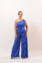 Be Elegant Jumpsuit Blue - Bonitafashionrd