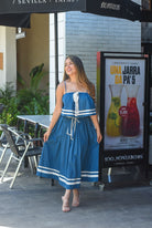 skirt crop set line white - Bonitafashionrd Set
