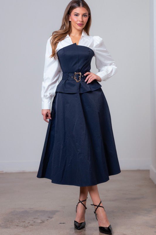 First Look MIDI Dress - Bonitafashionrd