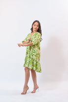 Summer Scape Dress Green - Bonitafashionrd