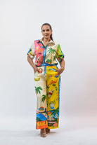 Tropical Spring Pant Set - Bonitafashionrd