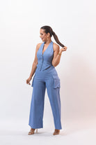 Summer Vibe Pant Set Blue - Bonitafashionrd