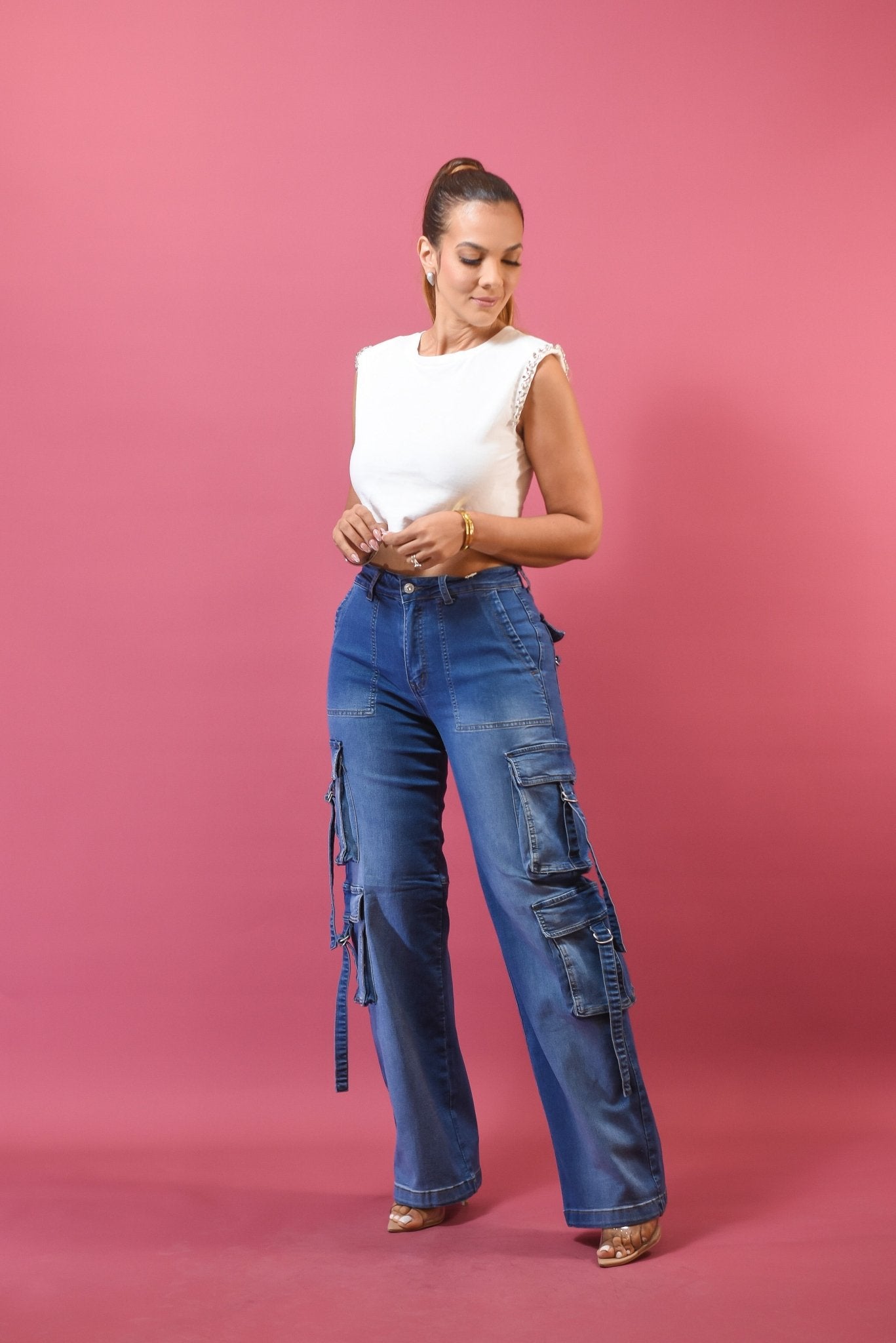 Good vibes Jeans - Bonitafashionrd