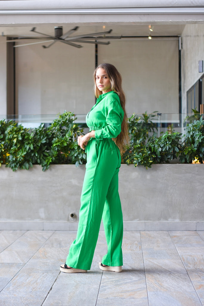 That’s My Pretty Pant Set Green - Bonitafashionrd