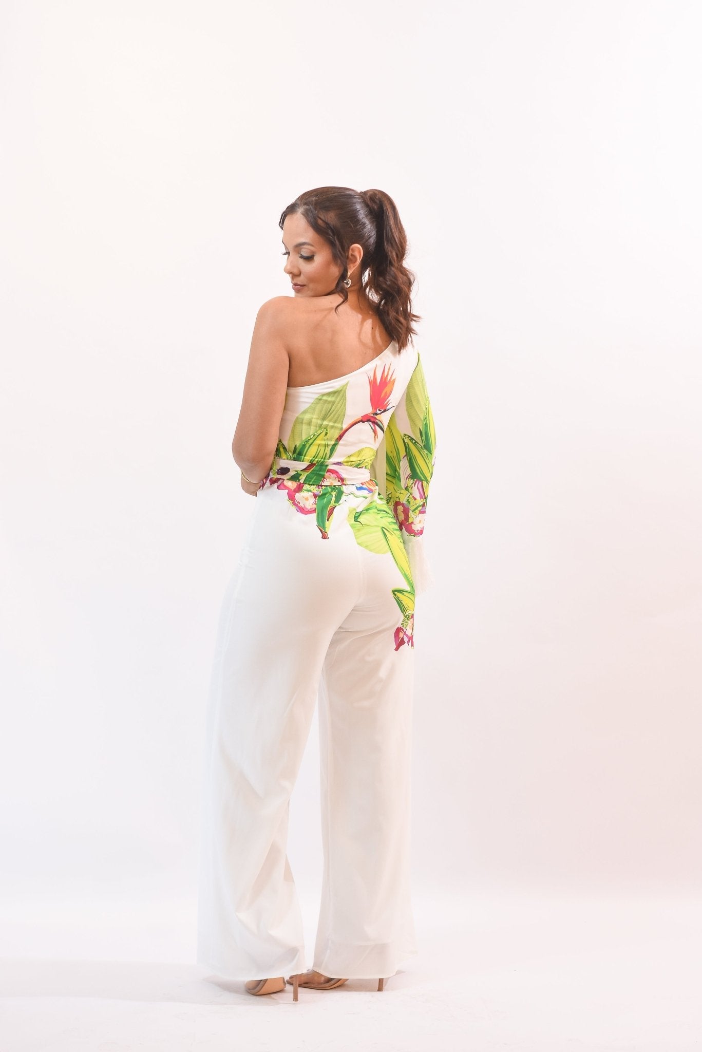 My Biggest Fan Tropical Jumpsuit - Bonitafashionrd