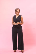 Just Comfortable Vest Pant Set - Bonitafashionrd