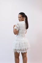 Beauty And Simple Dress White - Bonitafashionrd