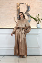 Time To Get Look Silk Dress - Bonitafashionrd