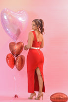 Be My Valentine Dress Red - Bonitafashionrd