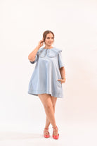 Good Luck Denim Dress - Bonitafashionrd