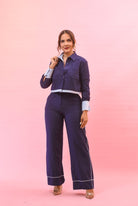 First Time Pant Navy - Bonitafashionrd