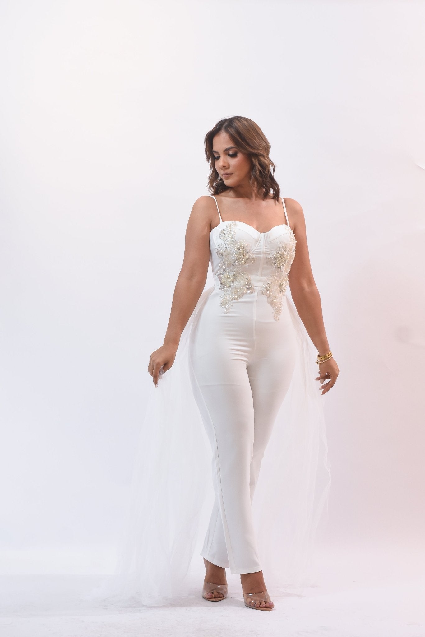 Dreamer Bride Jumpsuit - Bonitafashionrd