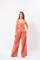 Beauty In Pant Coral - Bonitafashionrd