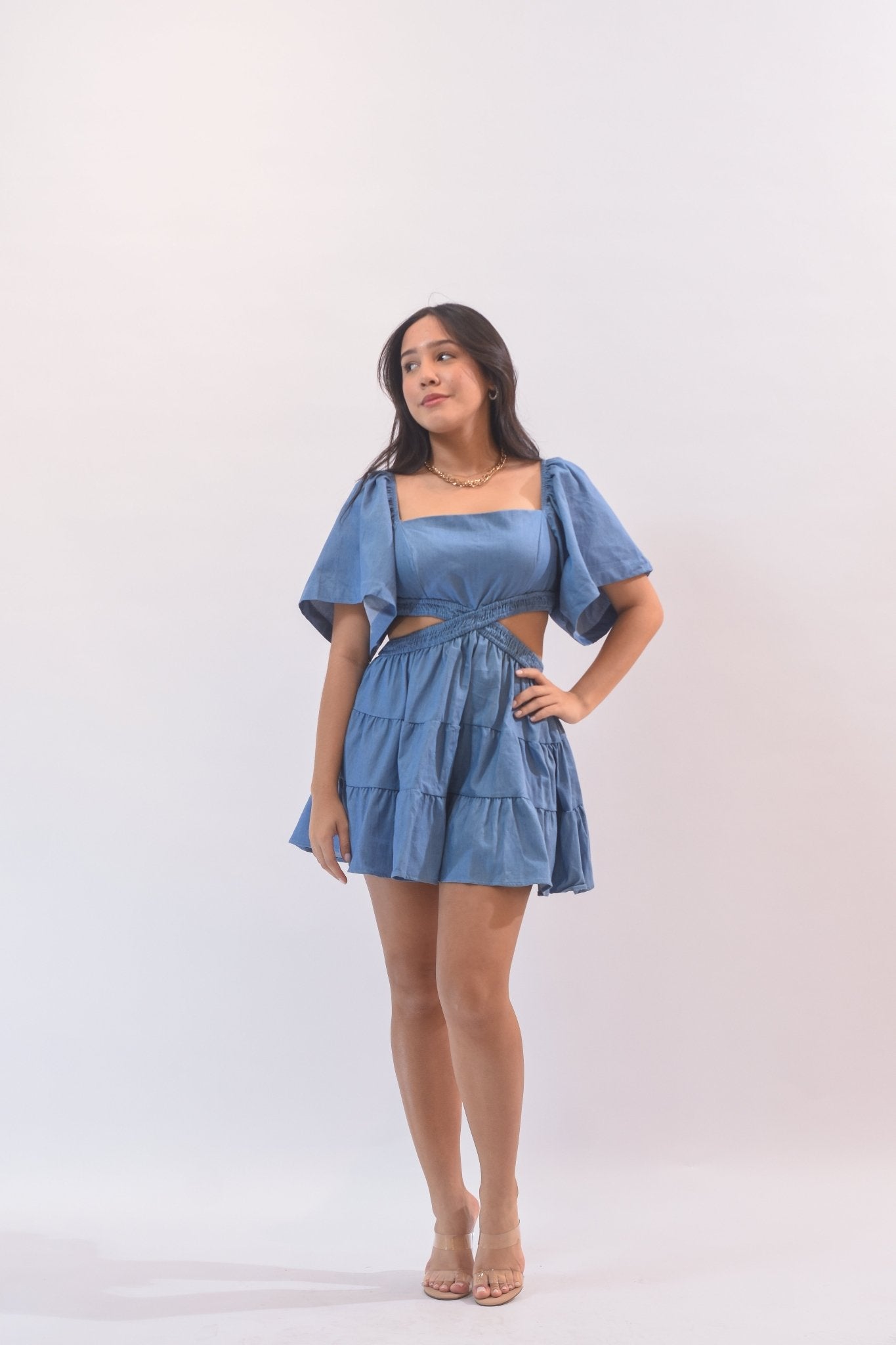 Stay Magical Denim Dress - Bonitafashionrd