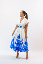 Just Got The Look Dress Blue - Bonitafashionrd