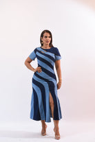 The Popular Dress Blue - Bonitafashionrd