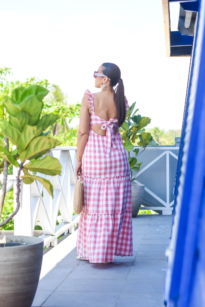 Sun Day Maxi Dress Pink - Bonitafashionrd
