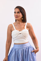 The Fashion Crop Top White - Bonitafashionrd