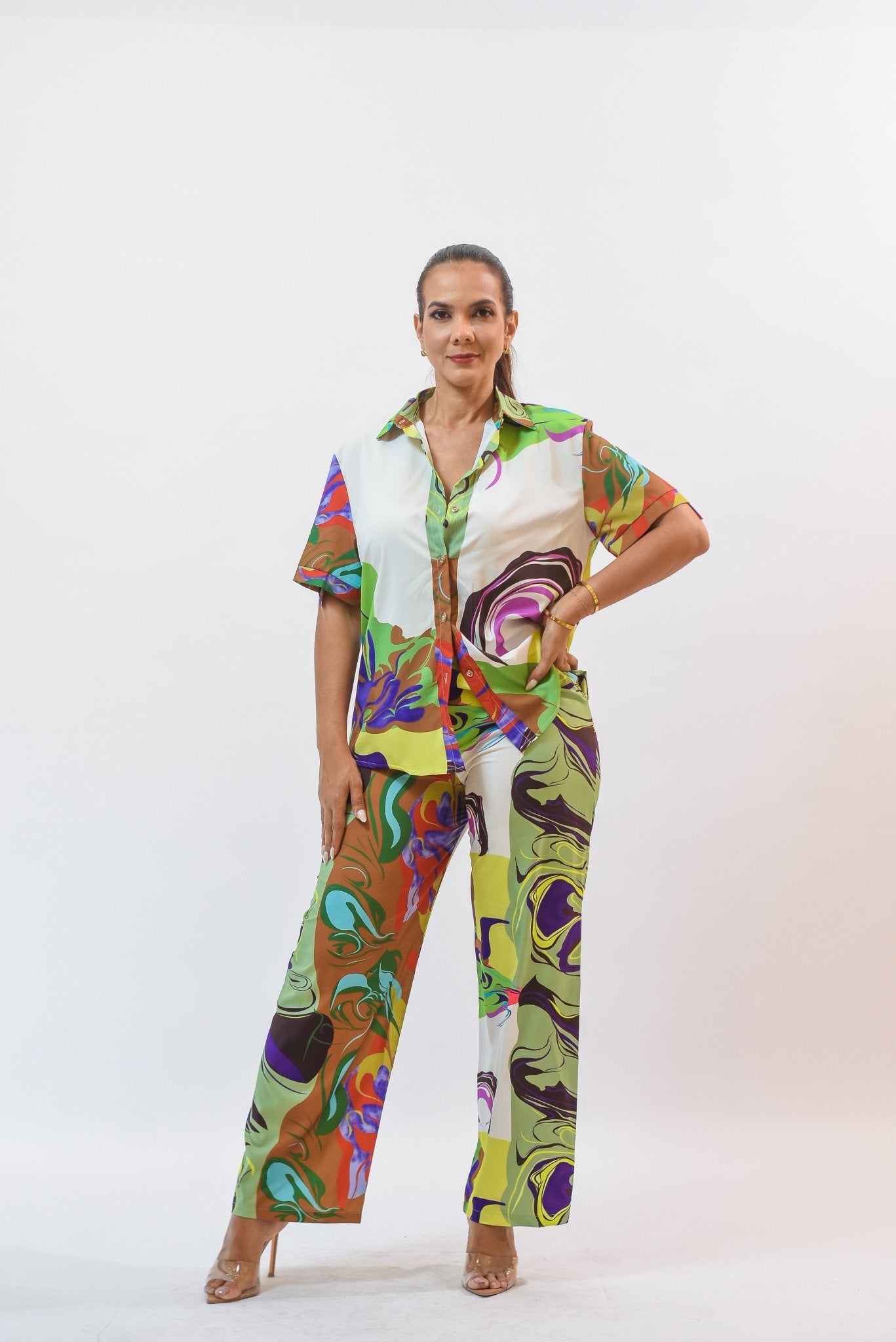 Full Of Colors Pant Set - Bonitafashionrd