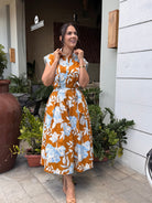 sleeveless floral dress - Bonitafashionrd Dress