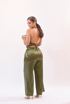 My Amazing Vest Pant Set Green - Bonitafashionrd