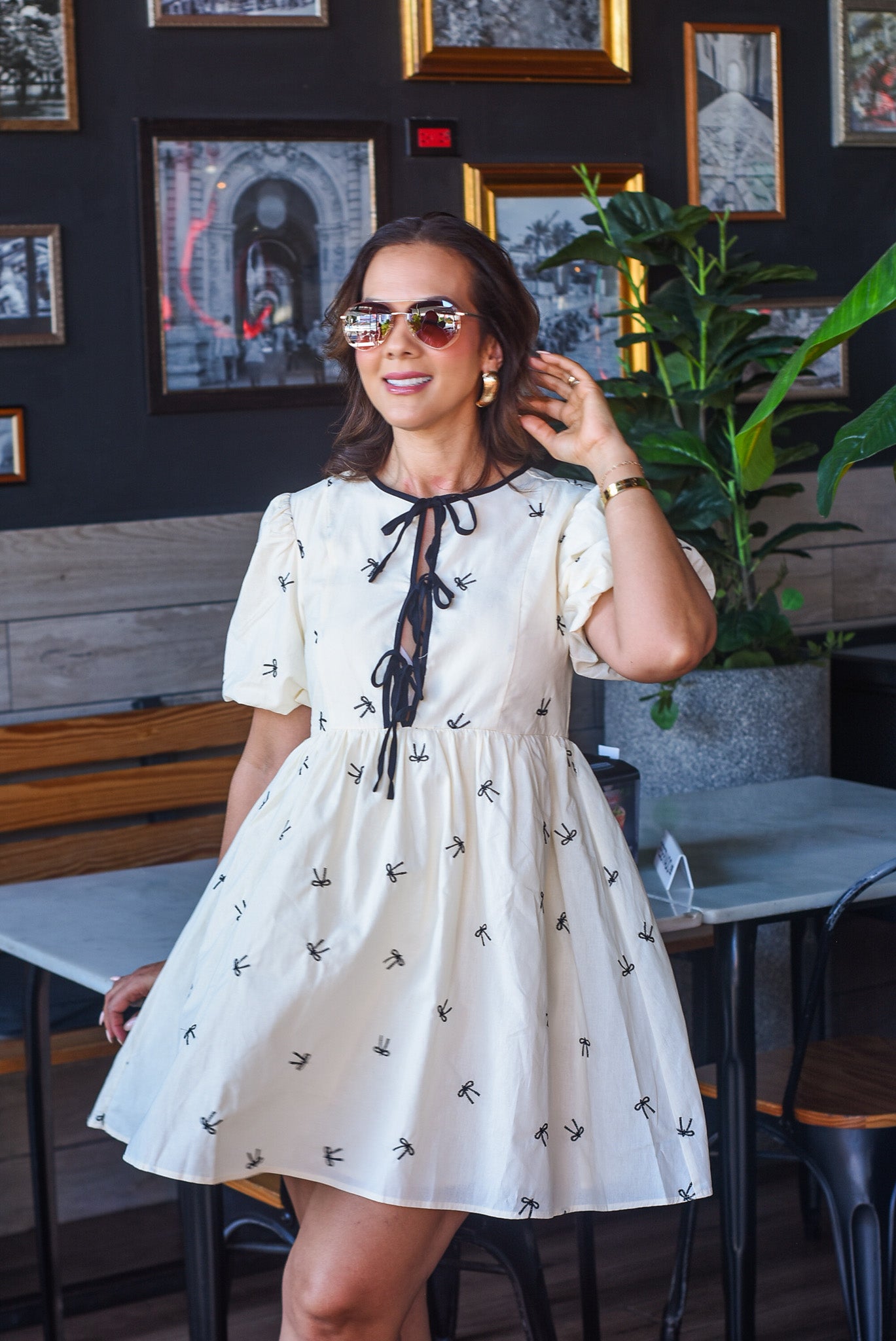 Muy Cute Coquet Dress Ivory - Bonitafashionrd