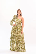 Enjoy Your Day Maxi Dress Green - Bonitafashionrd