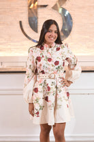 The Amazing Flowes Mini Dress - Bonitafashionrd