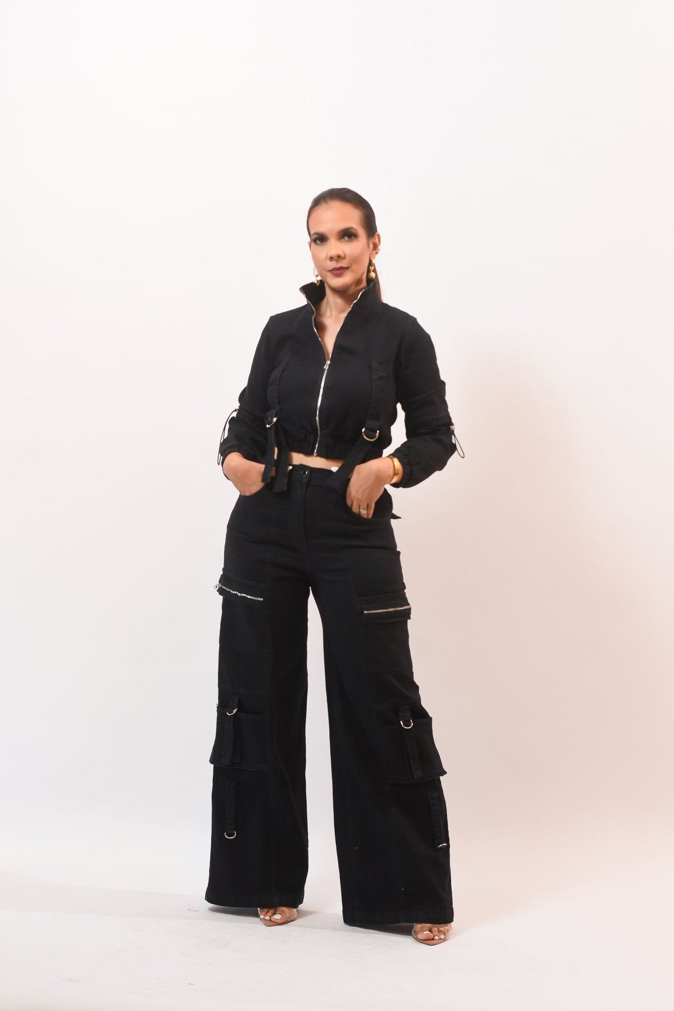 The Best Sport Pant Set Black - Bonitafashionrd