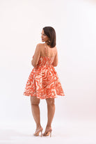 The Enchanted Dress Orange - Bonitafashionrd