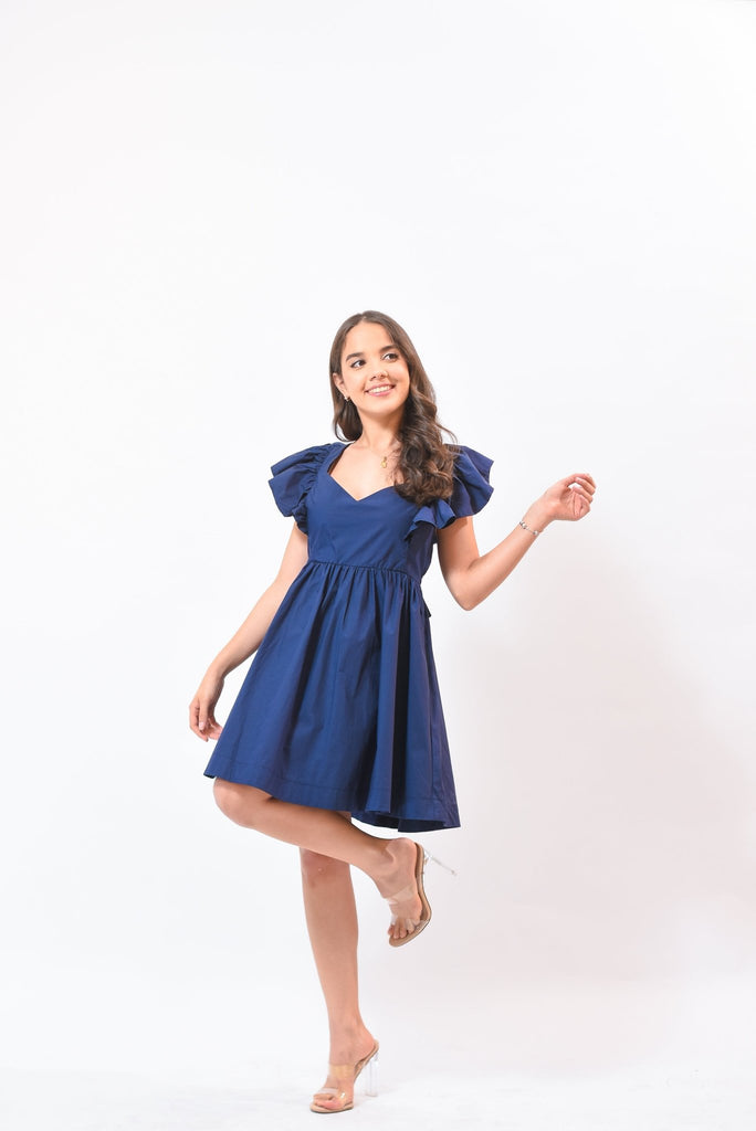 The Pretty Dress Navy - Bonitafashionrd