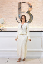 The Golden Holiday Midi Skirt - Bonitafashionrd