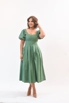 Day Of Life Dress Green - Bonitafashionrd