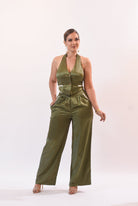 My Amazing Vest Pant Set Green - Bonitafashionrd