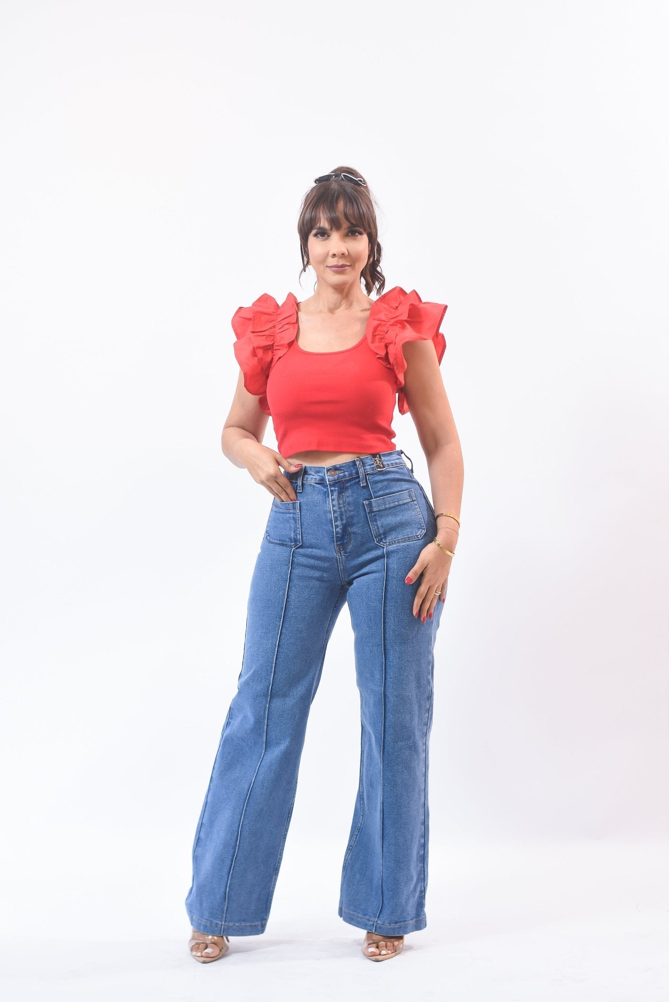 The Most Popular Crop Top Red - Bonitafashionrd