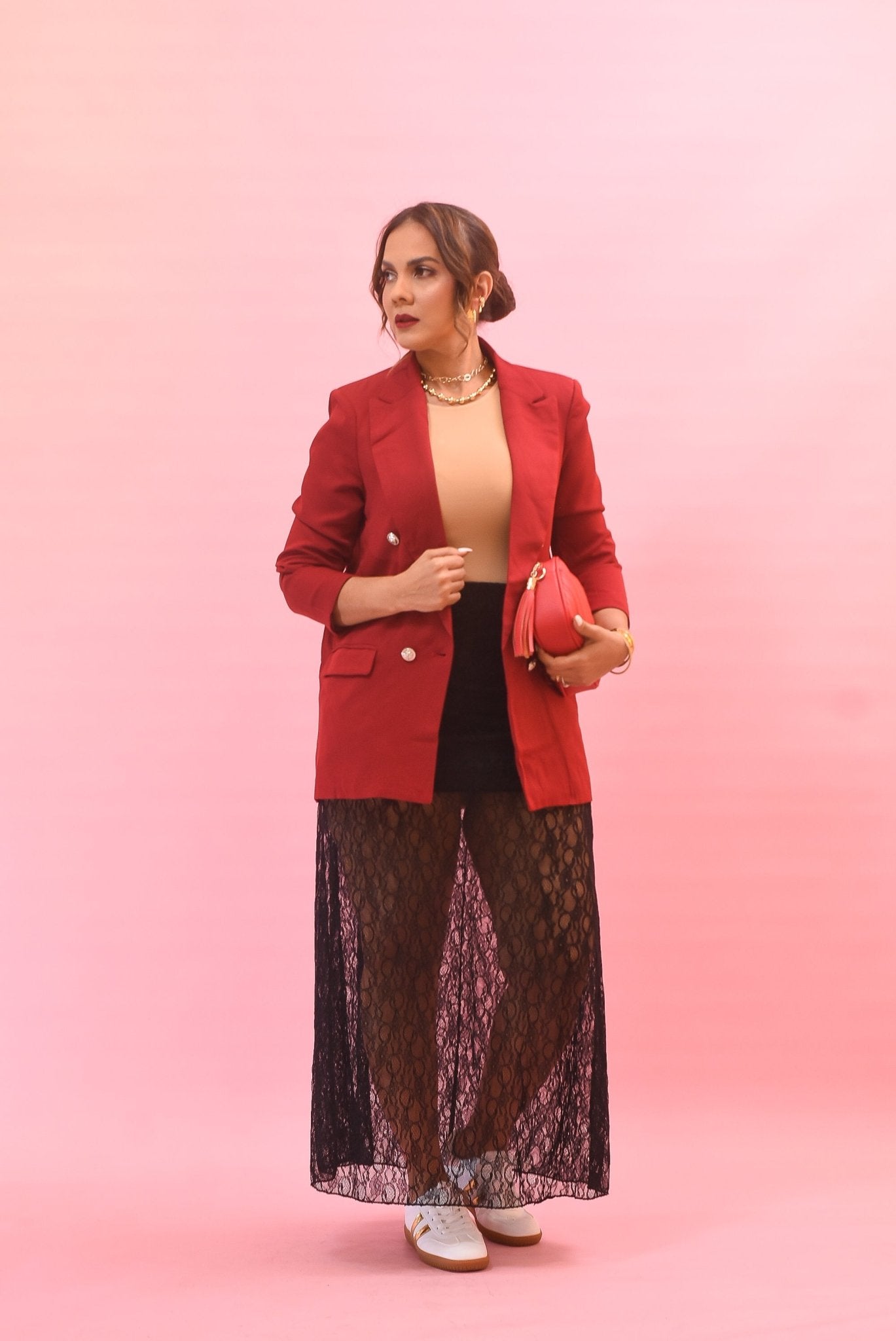 Important Meeting Jacket Red - Bonitafashionrd