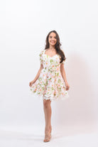 Magnificently Flower Dress - Bonitafashionrd